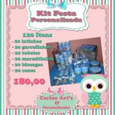 Kit festa personalizada