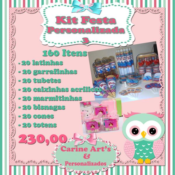 Kit festa personalizada 3