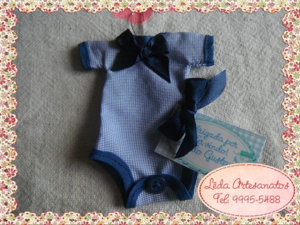 Mini Body de tecido personalizado